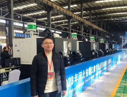 河北宏遠液壓機械有限公司員工孫新彬勇奪河北省職工數(shù)字化應用技術(shù)技能大賽機加工決賽資格